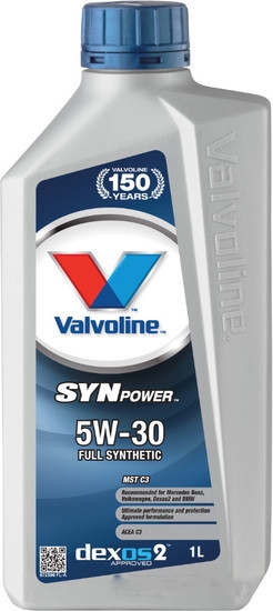 Моторное масло Valvoline SynPower MST C3 5W-30 1л