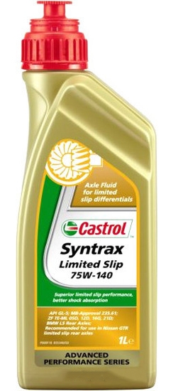 Трансмиссионное масло Castrol Syntrax Limited Slip 75W-140 1л