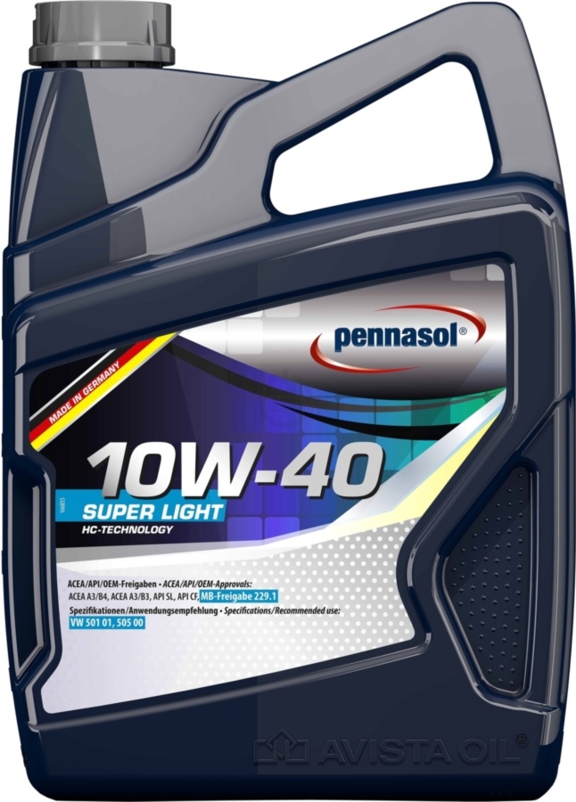 Моторное масло Pennasol Super Light 10W-40 4л