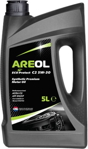 Моторное масло Areol Eco Protect C2 5W-30 5л