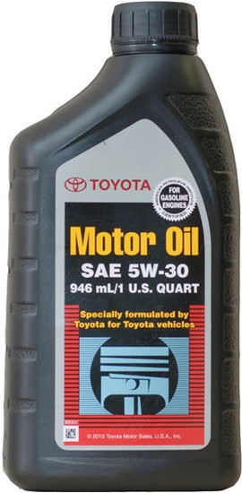 Моторное масло Toyota SN 5W-30 (00279-1QT5W) 0.946л