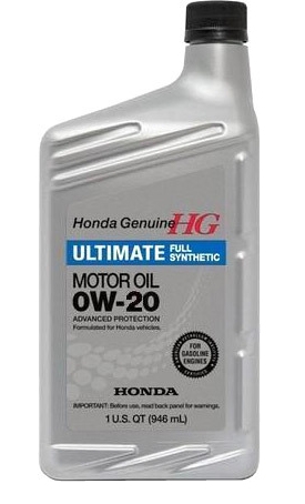 Моторное масло Honda Full Synthetic 0W-20 SN (08798-9037) 0.946л