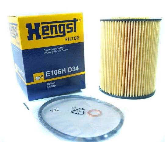 E106HD34 фильтр масляный Hengst