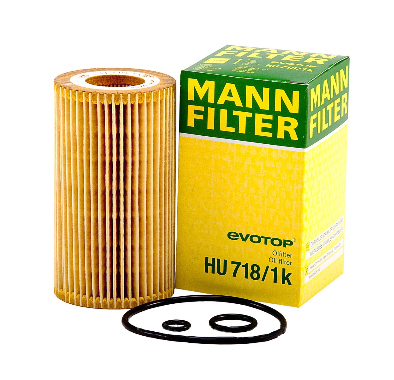 HU718/1K фильтр масляный Mann-Filter