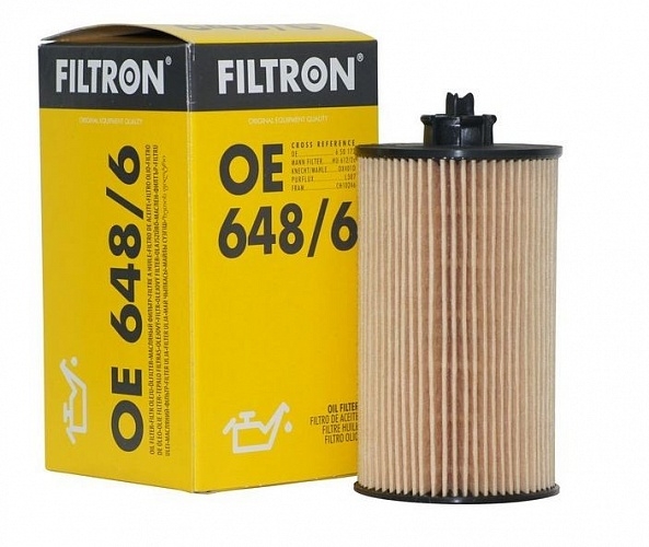 OE648/6 фильтр масляный Filtron