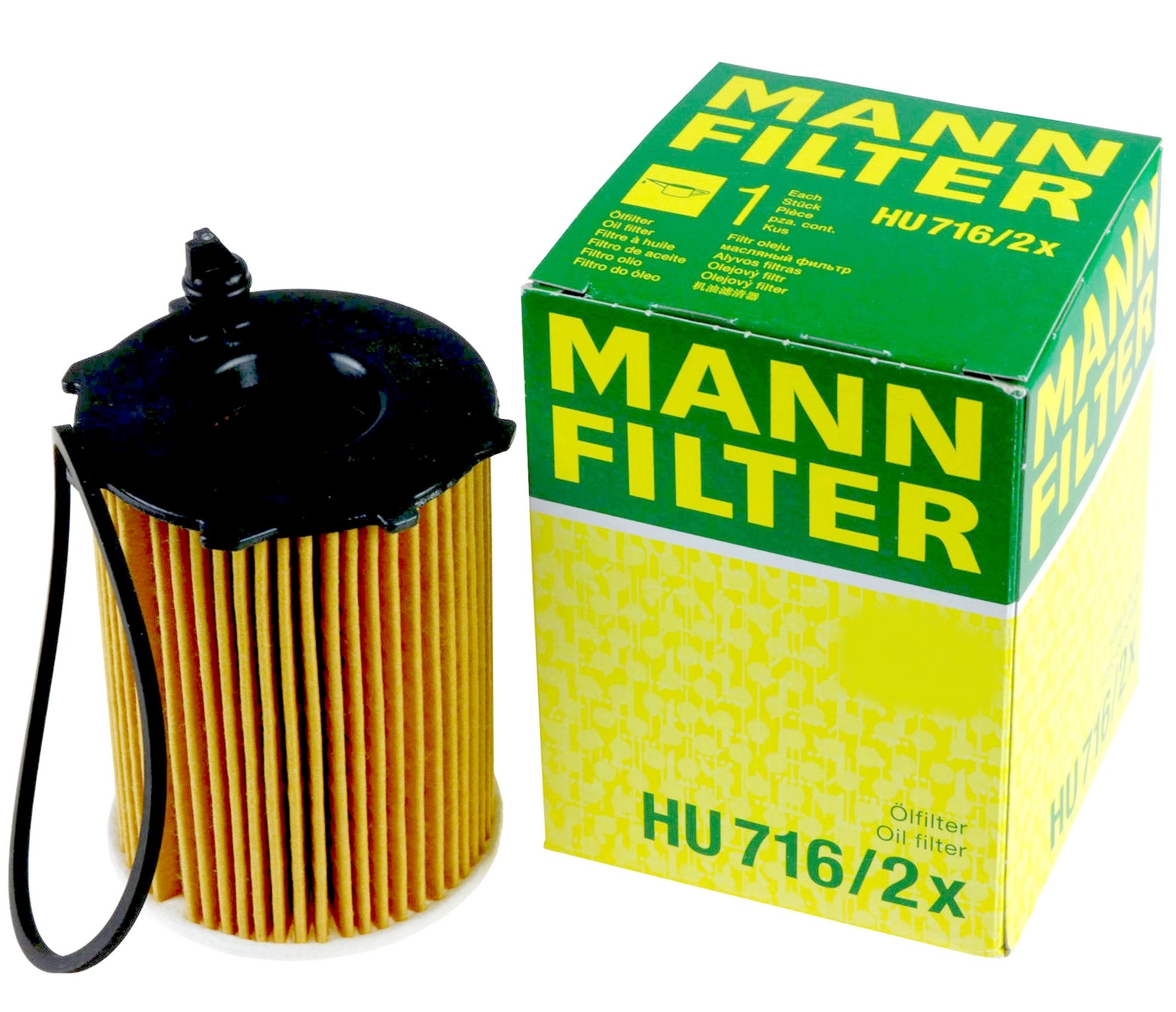HU716/2X фильтр масляный Mann-Filter