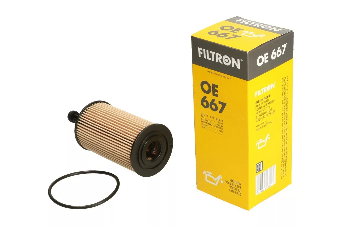 OE667 фильтр масляный Filtron