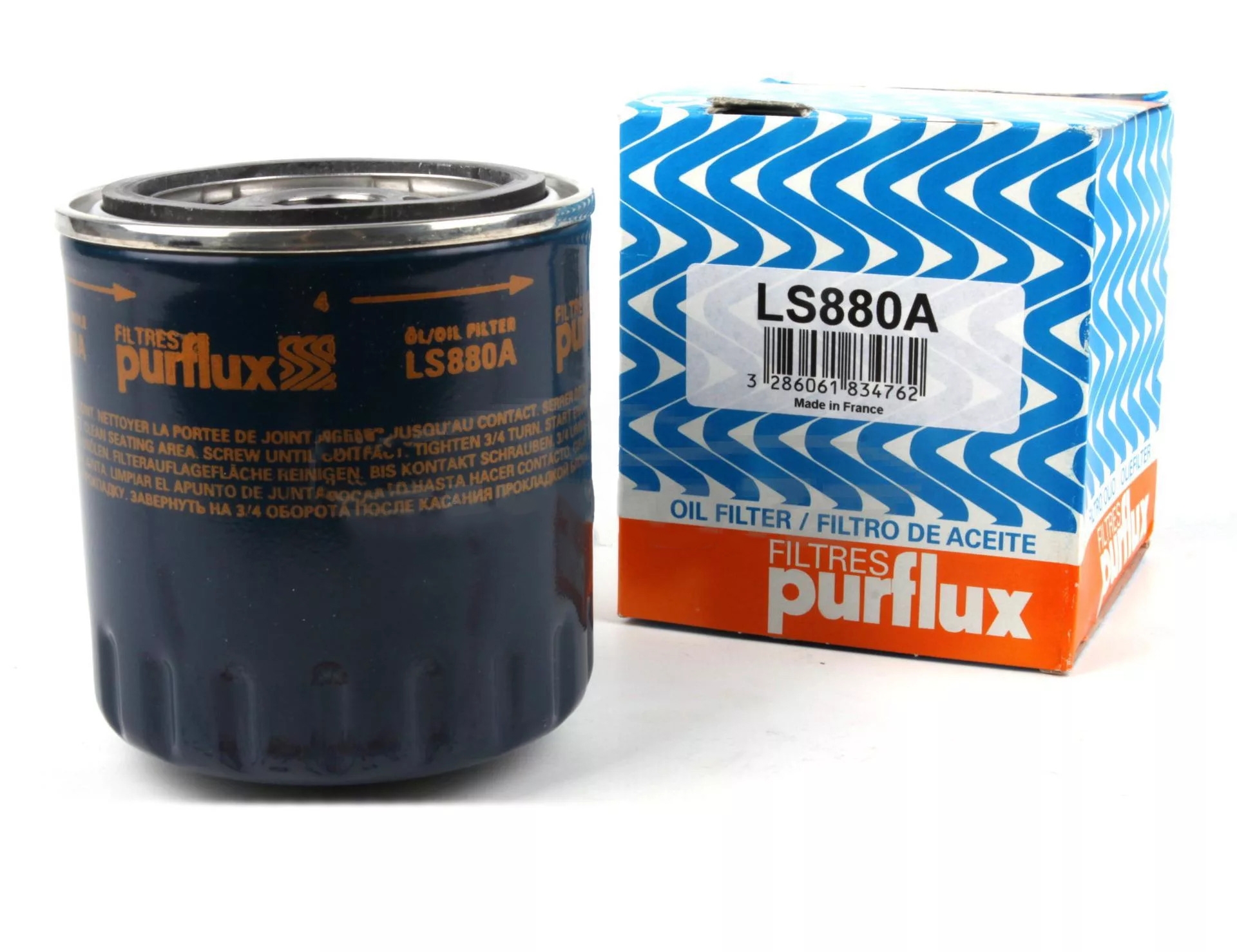 LS880A фильтр масляный Purflux