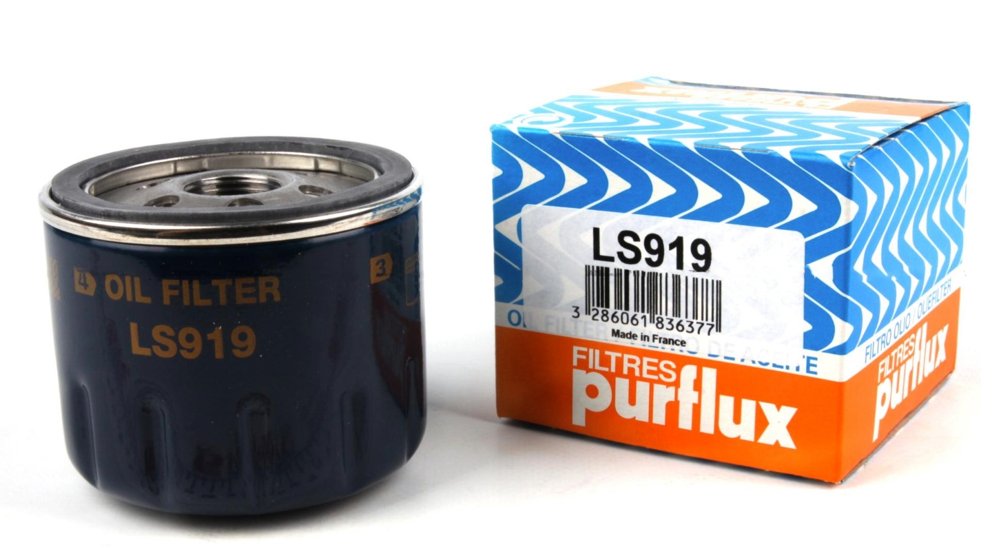 LS919 фильтр масляный Purflux