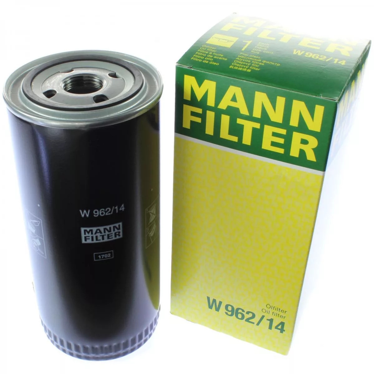 W962/14 фильтр масляный Mann-Filter
