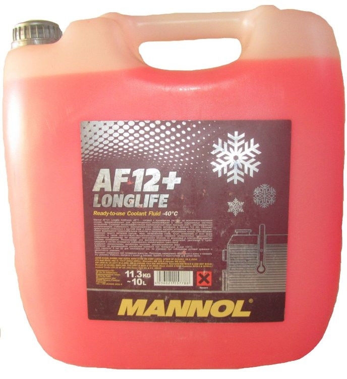 Антифриз Mannol Longlife Antifreeze AF12+ 10л