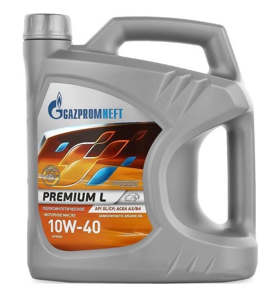 Моторное масло Gazpromneft Premium L 10W-40 5л