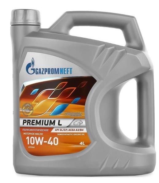Моторное масло Gazpromneft Premium L 10W-40 4л