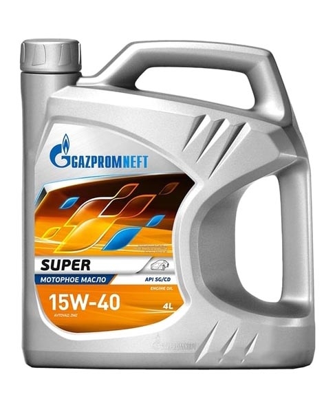 Моторное масло Gazpromneft Super 15W-40 4л