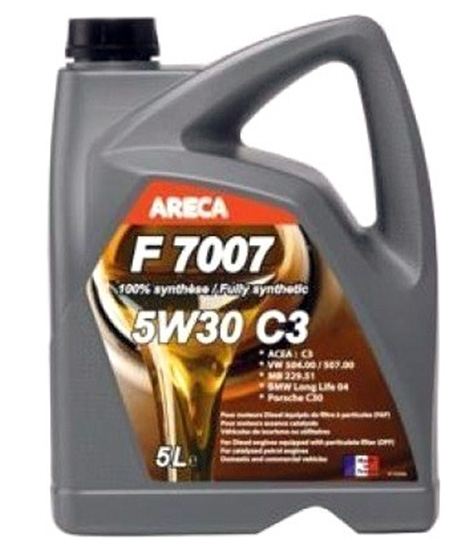 Моторное масло Areca F7007 5W-30 C3 5л
