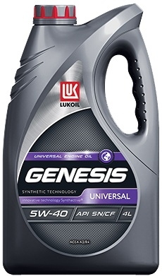 Моторное масло Лукойл Genesis Universal  5W-40 4л