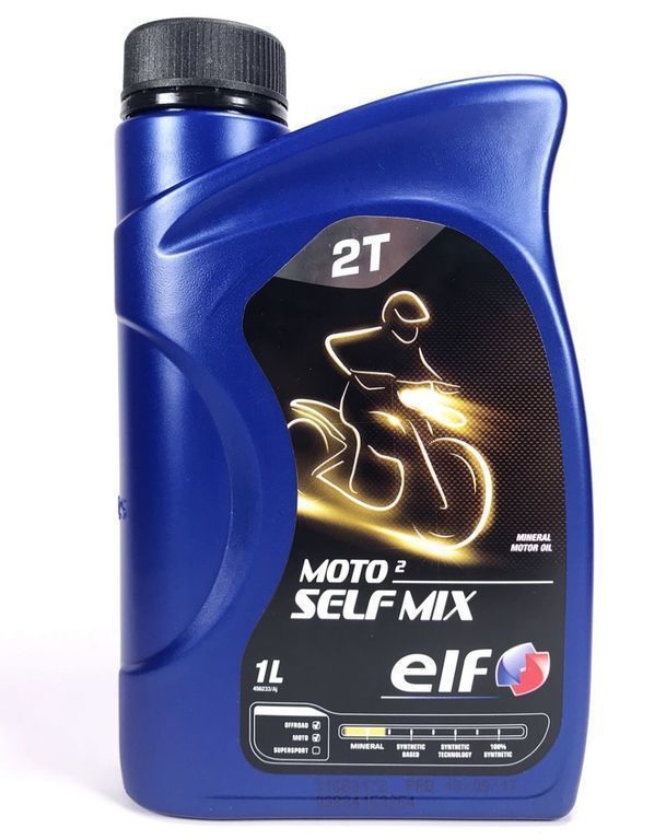 Моторное масло Elf Moto 2 Self Mix 1л