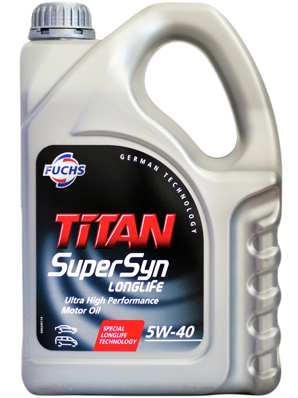 Моторное масло Fuchs Titan Supersyn Longlife 5W-40 4л