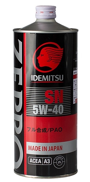 Моторное масло Idemitsu Zepro Racing 5W-40 1л