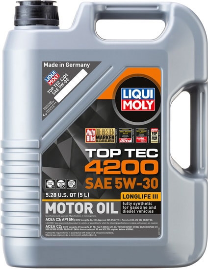 Моторное масло Liqui Moly Top Tec 4200 5W-30 5л