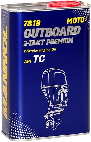 Моторное масло Mannol Outboard 2-Takt Premium 1л