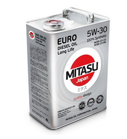 Моторное масло Mitasu MJ-210 5W-30 4л