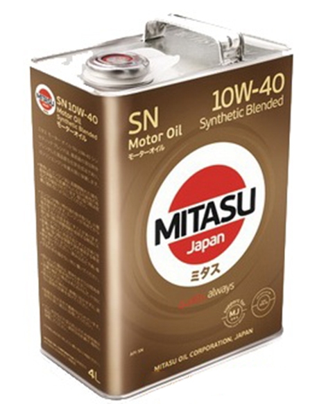 Моторное масло Mitasu MJ-122A 10W-40 4л