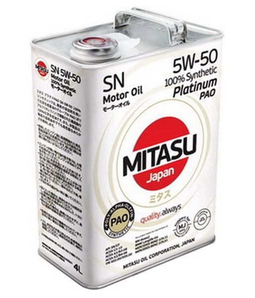 Моторное масло Mitasu MJ-113 5W-50 4л