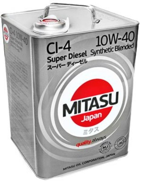 Моторное масло Mitasu MJ-222 10W-40 6л