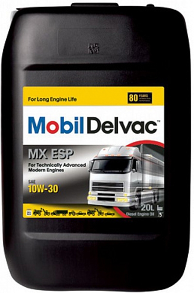 Моторное масло Mobil Delvac MX ESP 10W-30 20л