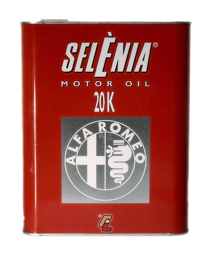 Моторное масло SELENIA 20K Alfa Romeo 10W-40 2л