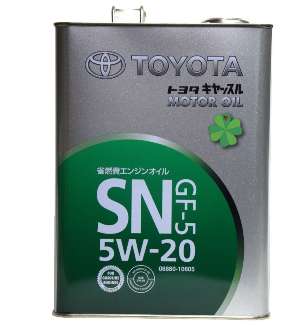 Моторное масло Toyota SN GF-5 5W-20 4л
