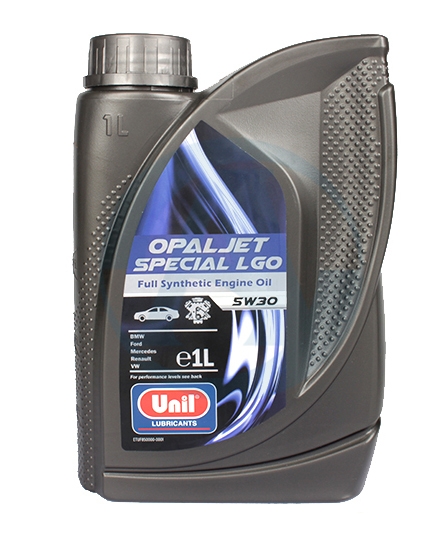 Моторное масло Unil Opaljet Special LGO 5W-30 1л