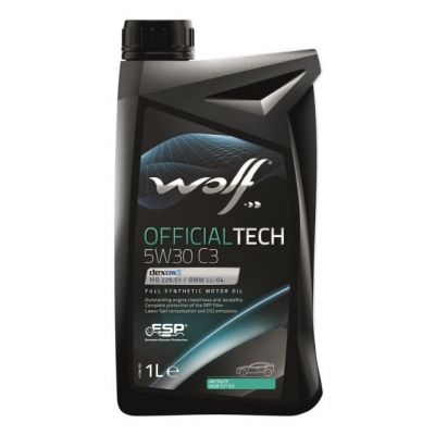 Моторное масло Wolf Official Tech 5W-30 C3 1л