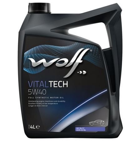 Моторное масло Wolf Vital Tech 5W-30 4л