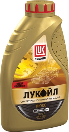 Моторное масло Лукойл Люкс 5W-40 1л