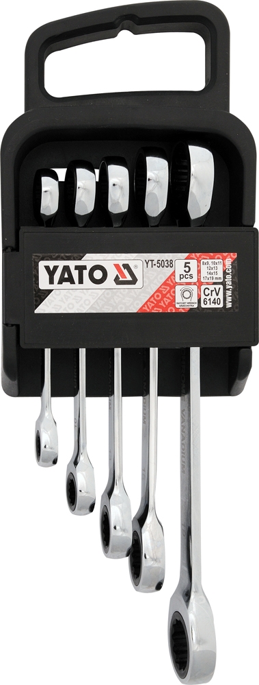 Набор ключей Yato 5 предметов YT-5038