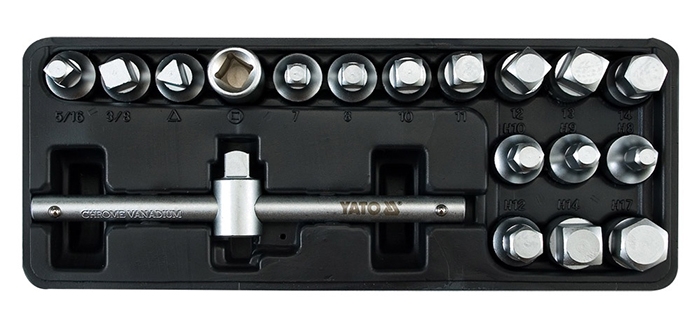 Набор ключей Yato 18 предметов YT-0599