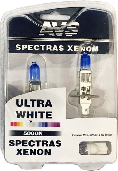 Лампа галогенная AVS Spectras Xenon H1+T10 4шт