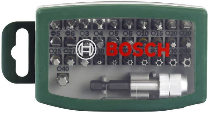 Набор бит Bosch 32 предмета 2607017063