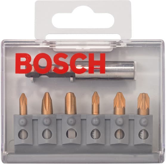 Набор бит Bosch 7 предметов 2607001937