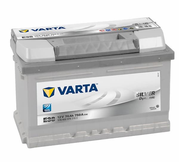 Аккумулятор Varta Silver Dynamic E38 (74 А/ч)