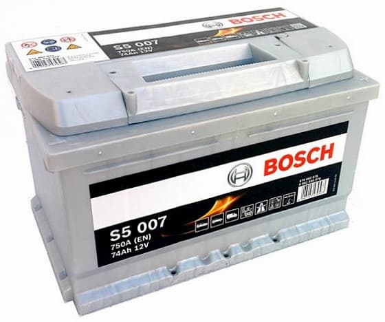 Аккумулятор Bosch S5 007 574 402 075 (74 А/ч)