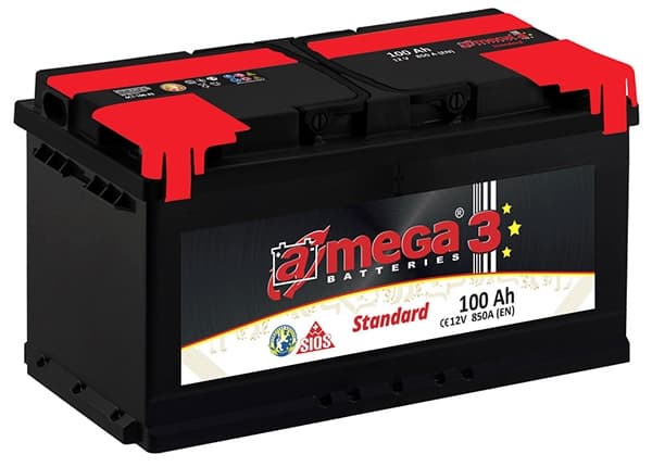 Аккумулятор A-Mega Standard R+ (100Ah)