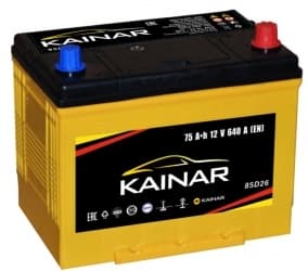 Аккумулятор Kainar Asia 75 JR (75 А/ч)