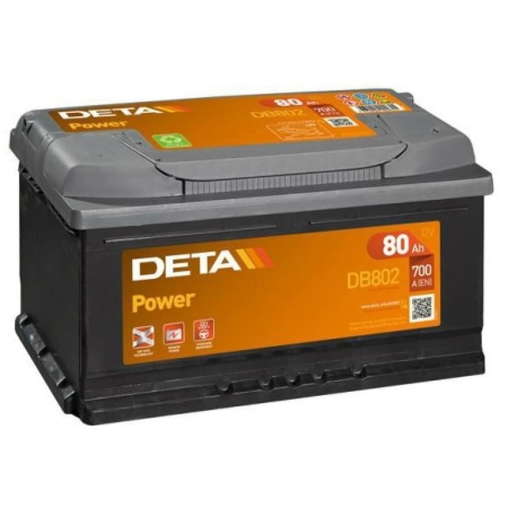 Аккумулятор Deta Power DB802 80 А/ч