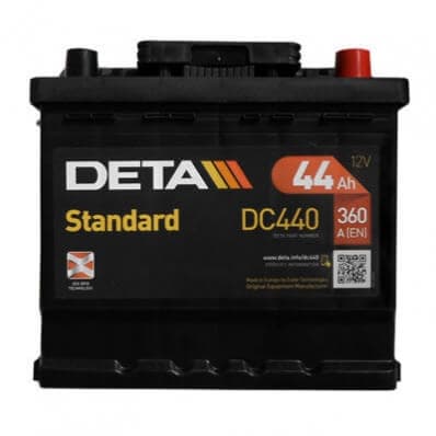 Аккумулятор Deta Standart DC440 44 А/ч