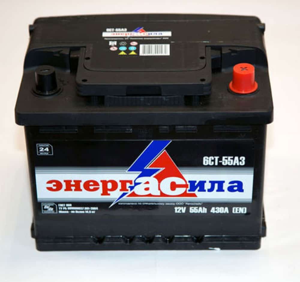 Аккумулятор Энергасила 6СТ- 55АЕ (55Ah)