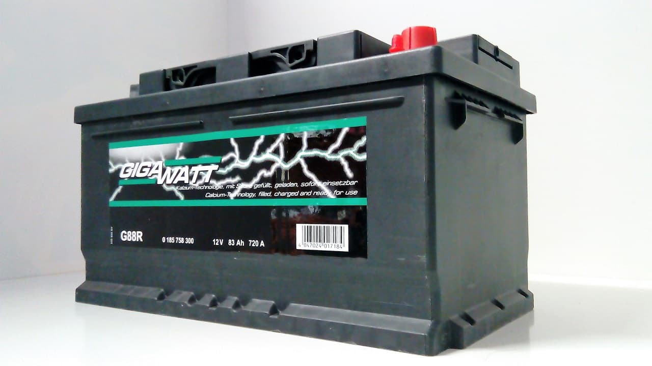 Аккумулятор Gigawatt 83 А/ч