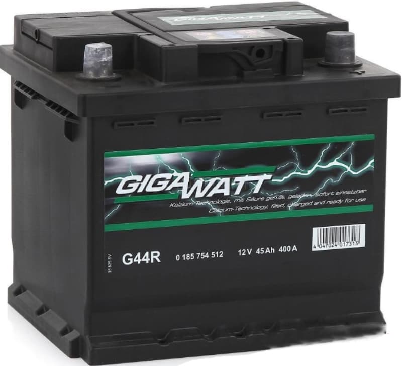 Аккумулятор Gigawatt 0185754512 45 JIS А/ч